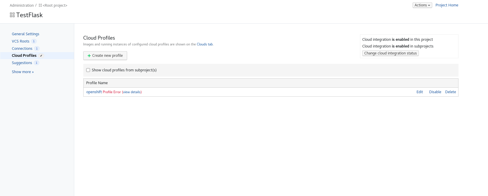 openshiftteamcityexample This repo provides an example of how to